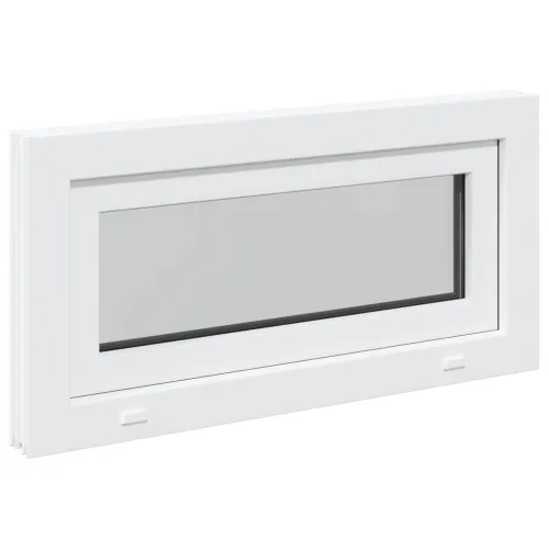 Unutarnja boja prozora u podrumu bijela RISOR 80 x 40 cm - Bijela 80 x 40 cm s trostrukim staklenjem Cijena