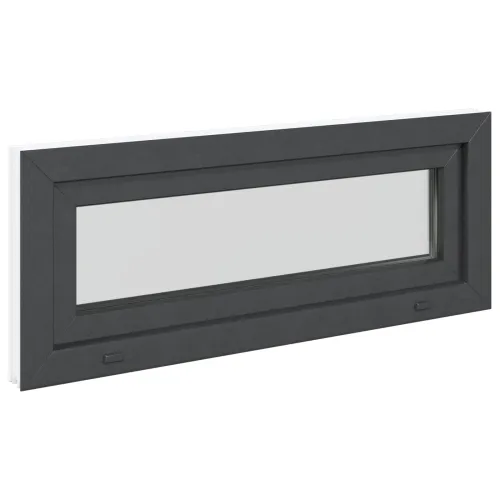 Unutarnja boja prozora u podrumu bijela RISOR 110 x 40 cm - Antracit 110 x 40 cm s dvostrukim staklenjem Cijena
