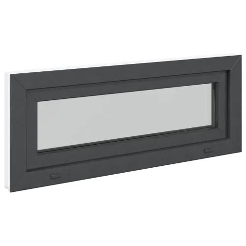 Unutarnja boja prozora u podrumu bijela RISOR 100 x 40 cm - Antracit 100 x 40 cm s trostrukim staklenjem Cijena