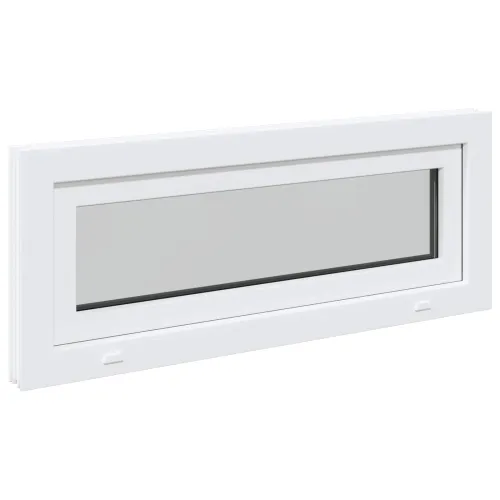 Unutarnja boja prozora u podrumu bijela RISOR 100 x 40 cm - Bijela 100 x 40 cm s trostrukim staklenjem Cijena