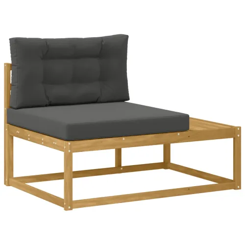 Set vanjskih sofa Poliester Bijela - bijela i antracit Cijena