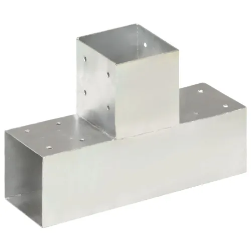 Spojnici za stupove u T-obliku 4 kom pocinčani metal 91 x 91 mm - 91 x 91 mm 4 Oblik slova T Cijena
