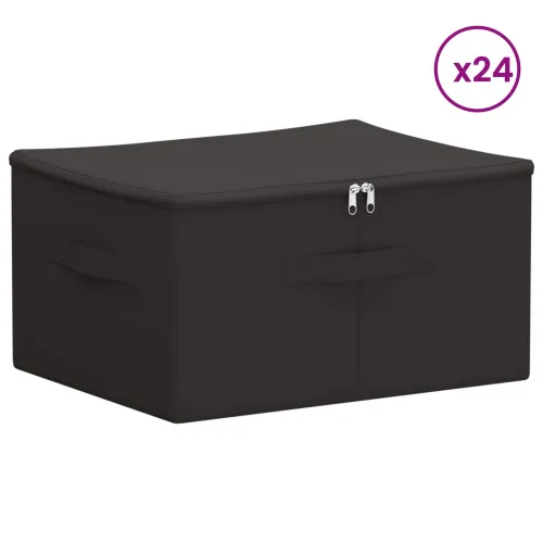 Kutija za spremanje 24 kom. Netkana tkanina 43 x 34 x 23 cm - Antracit 24 43 x 34 x 23 cm Cijena