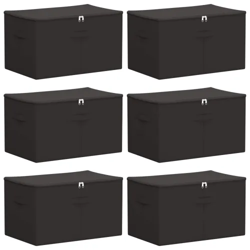 Kutija za spremanje 6 kom. Netkana tkanina 55 x 35 x 32 cm - Antracit 6 55 x 35 x 32 cm Cijena