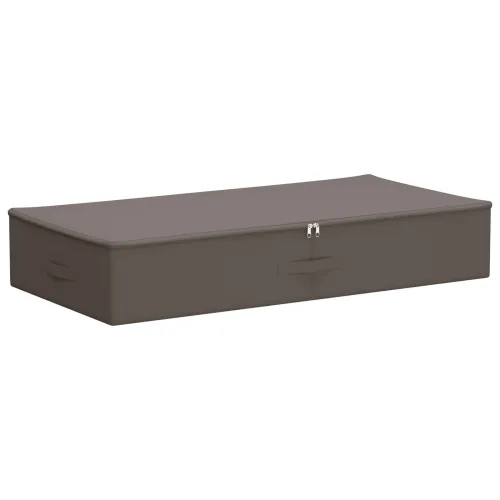 Kutija za spremanje Netkana tkanina 90 x 48 x 15 cm 64,8 L Siva - Siva 1 90 x 48 x 15 cm Cijena