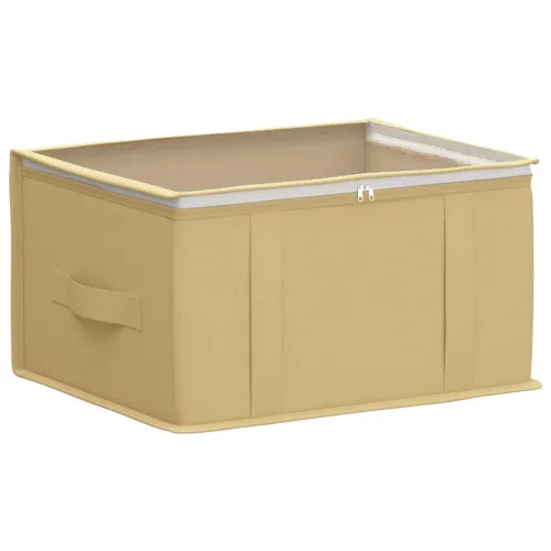 Kutija za pohranu s prozirnim prozorom na vrhu 2 kom. 37,5 L - Krem 2 50 x 30 x 25 cm Cijena