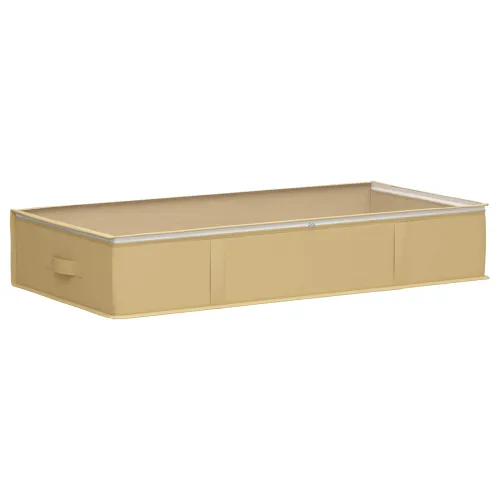 Kutija za pohranu s prozirnim prozorom na vrhu Krem - Krem 1 90 x 48 x 15 cm Cijena