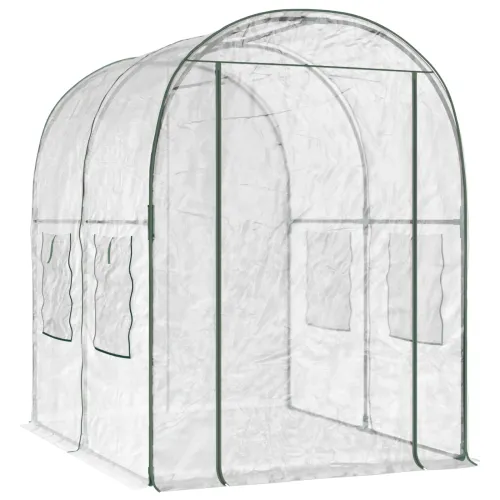 Staklenik s okvirom 160 x 200 x 192,5 cm PVC *Transparent*an - 200 cm Cijena