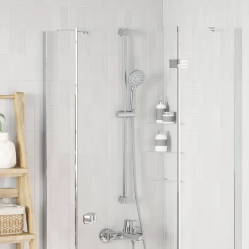 Držač za tuš Krom 100 cm Nehrđajući čelik - Krom 100 cm Cijena