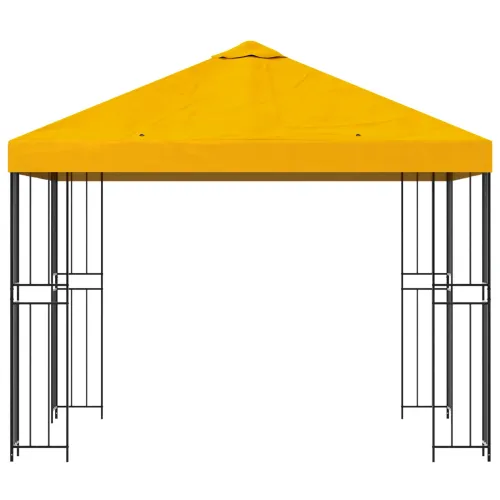 Gazebo 3 x 3 m Žuta Poliester i čelik 190 gsm - Žuta Bez bočnog zida Cijena