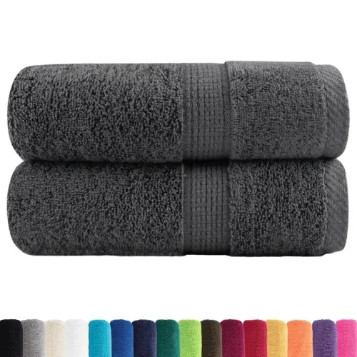 Premium ručnici za goste SOLUND 2 kom. antracit 30x50 cm 600 g/m² - Antracit 30 x 50 cm 2 Cijena