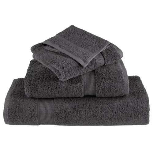 Premium ručnici za goste SOLUND 2 kom. antracit 30x50 cm 600 g/m² - Antracit 30 x 50 cm 2 Cijena