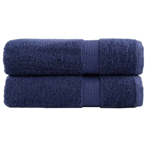 Premium ručnici za ruke SOLUND 2 kom. tamnoplavi 50x100 cm 600 g/m² - Modra 50 x 100 cm 2 Cijena