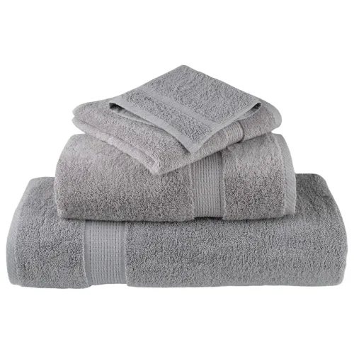 Premium ručnici za ruke SOLUND 2 kom. sivi 50x100 cm 600 g/m² - Siva 50 x 100 cm 2 Cijena