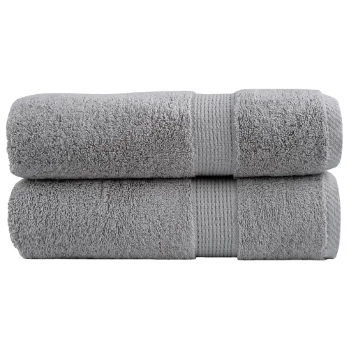 Premium ručnici za ruke SOLUND 2 kom. sivi 50x100 cm 600 g/m² - Siva 50 x 100 cm 2 Cijena