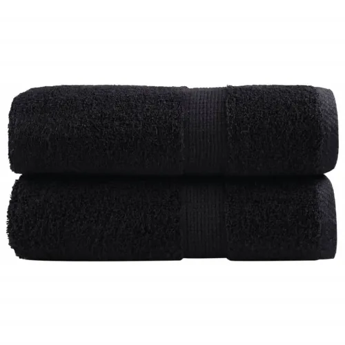 Premium ručnici za goste SOLUND 2 kom. crni 30x50 cm 600 g/m² - Crna 30 x 50 cm 2 Cijena