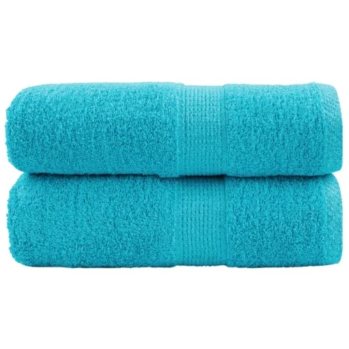 Premium ručnici za goste SOLUND 2 kom. tirkizne boje 30x50 cm 600 g/m² - Tirkizna 30 x 50 cm 2 Cijena
