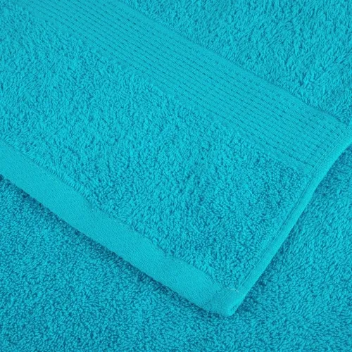 Premium ručnici za goste SOLUND 10 kom. tirkizne boje 30x50 cm 600 g/m² - Tirkizna 30 x 50 cm 10 Cijena