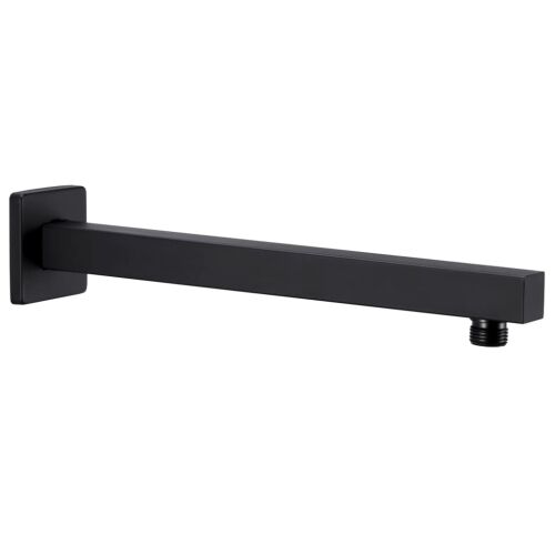Potporna ručka za tuš kvadratna nehrđajući čelik 201 crna 30 cm - Crna 30 cm Cijena