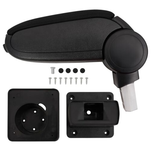 Naslon za ruke za automobil crni 13 x 31,5 x (29 - 51) cm ABS - 1 citroen c-quatre (2009)/citroen c4 Cijena