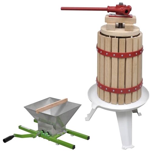 2-dijelni set preše i drobilice za voće i vino - drobilica 6 l + 7 l Drobilica 6 l + 7 l Cijena