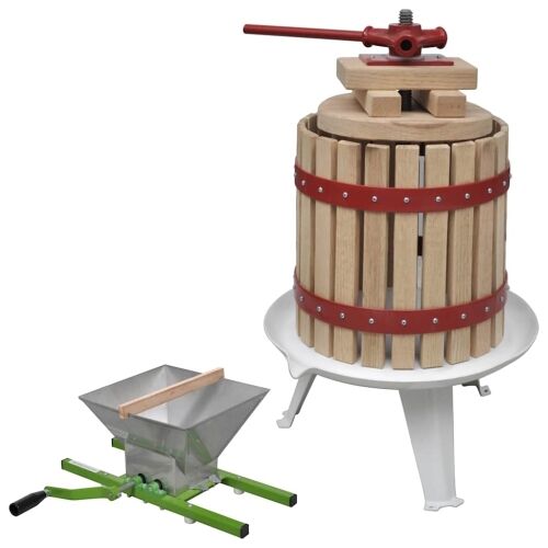 2-dijelni set preše i drobilice za voće i vino - drobilica 12 l + 7 l Drobilica 12 l + 7 l Cijena