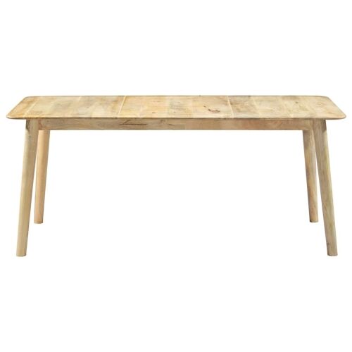Blagovaonski stol od masivnog drva manga 180 x 90 x 76 cm - Smeđa 180 x 90 x 76 cm 1 Smeđa Cijena