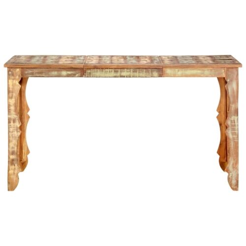 Blagovaonski stol od masivnog obnovljenog drva 140 x 70 x 76 cm - 140 x 70 x 76 cm 1 140 x 70 x 76 cm Cijena