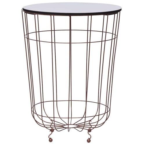287664 Coffee Table Gold Ø 40 cm Cijena