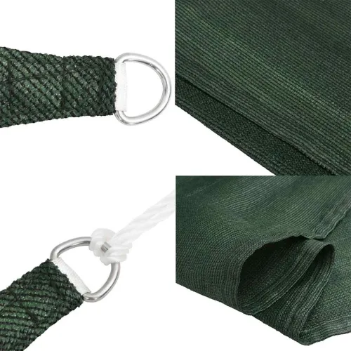 Jedro za zaštitu od sunca 160 g/m² tamnozeleno 2 x 4 m HDPE - Tamnozelena 2 x 4 m Cijena