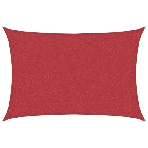 Jedro za zaštitu od sunca 160 g/m² crveno 2 x 3 m HDPE - Crvena 2 x 3 m Cijena