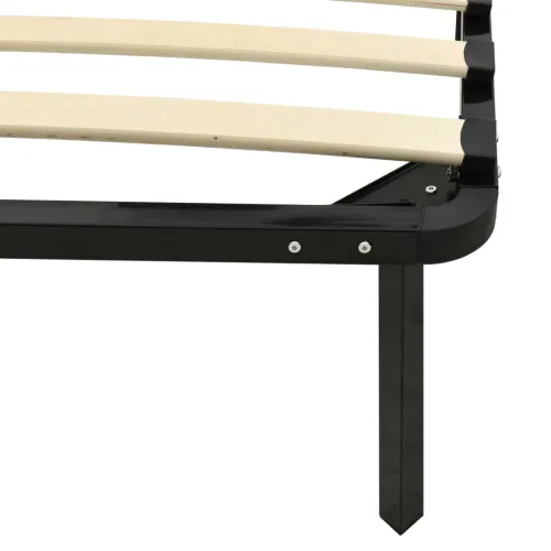 Okvir za krevet crni metalni 100 x 200 cm - 100 x 200 cm Cijena