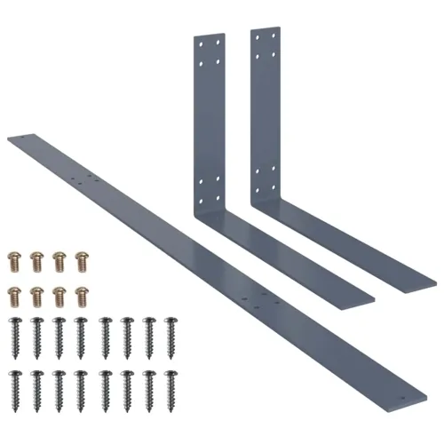 Naslon za sofu od paleta svjetlosivi 110 cm željezni - Svjetlosiva 110 cm Cijena