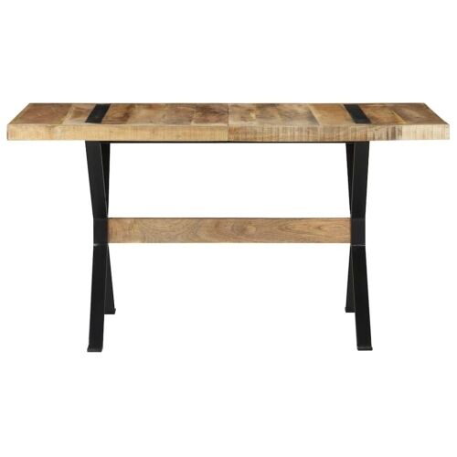Blagovaonski stol 140 x 70 x 76 cm od grubog drva manga - 140 x 70 x 76 cm 1 grubo drvo manga 140 x 70 x 76 cm Cijena