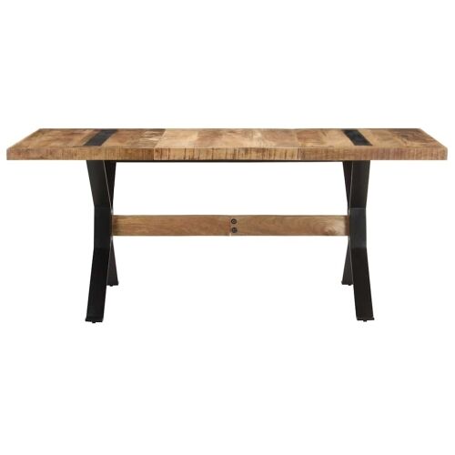 Blagovaonski stol 180 x 90 x 76 cm od grubog drva manga - 180 x 90 x 76 cm 1 grubo drvo manga 180 x 90 x 76 cm Cijena