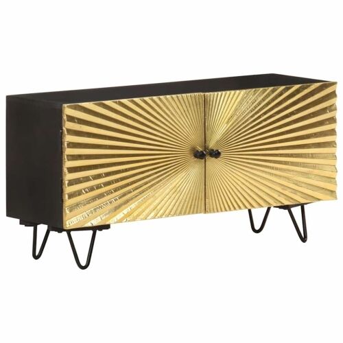 TV ormarić 90 x 30 x 45 cm od masivnog drva manga Cijena