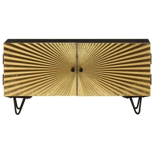 TV ormarić 90 x 30 x 45 cm od masivnog drva manga Cijena