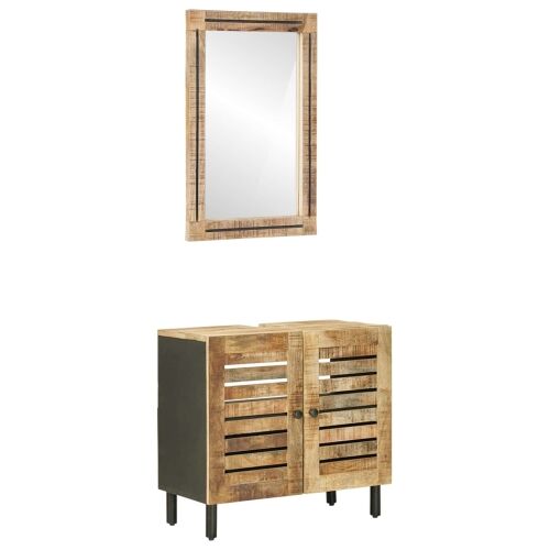 Set ormarića za kupaonicu 2 kom. Prirodna 62 x 33 x 58 cm Cijena