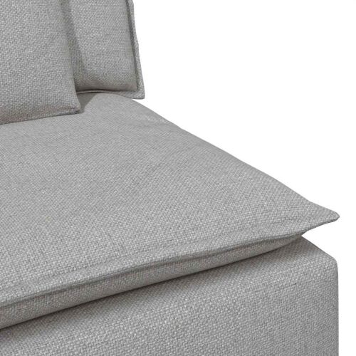 Modularna sofa s jastucima, sive boje - Oblačnosiva Cijena