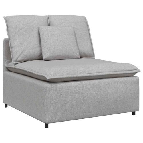 Modularna sofa s jastucima, sive boje - Oblačnosiva Cijena