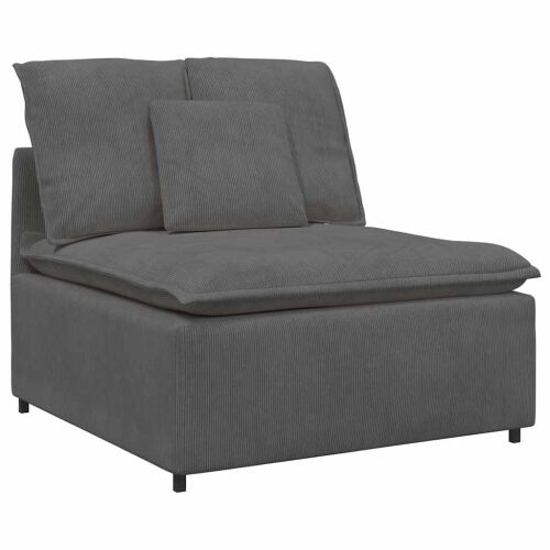Modularna sofa s jastucima tamno siva - Tamno siva Tamno siva Cijena