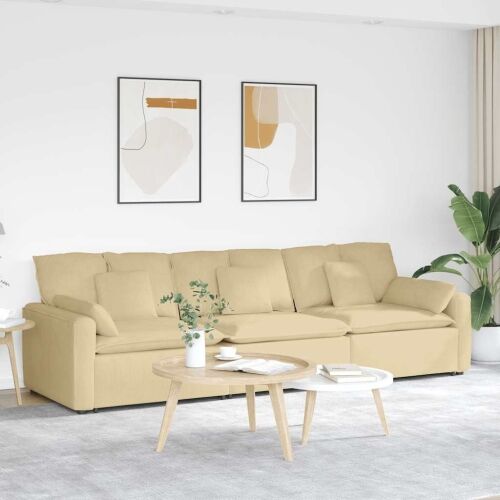 Modularna sofa s jastucima sivo-zelena - sivo-zelena sivo-zelena Cijena
