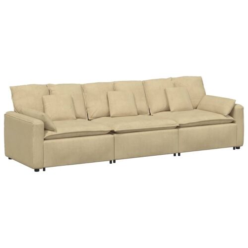 Modularna sofa s jastucima sivo-zelena - sivo-zelena sivo-zelena Cijena