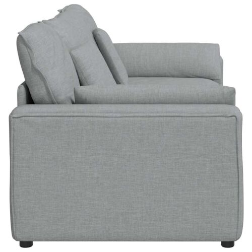 Modularna sofa s jastucima svijetlosiva - Svjetlosiva Svjetlosiva Cijena