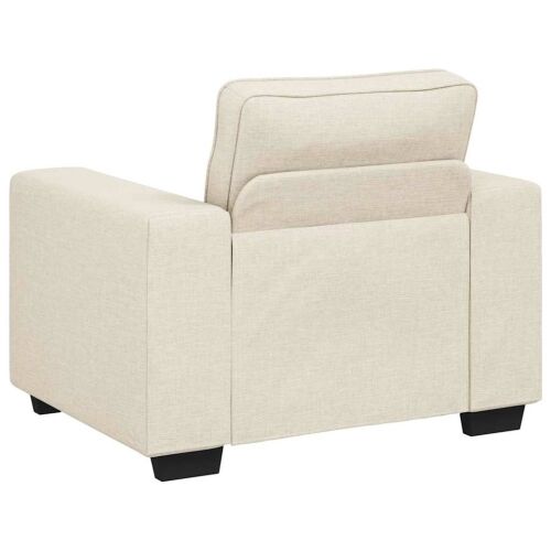 Sofa 3 kom. Bež Platnasta tkanina - Sofa stolac +2 sjedala +3 sjedala Cijena