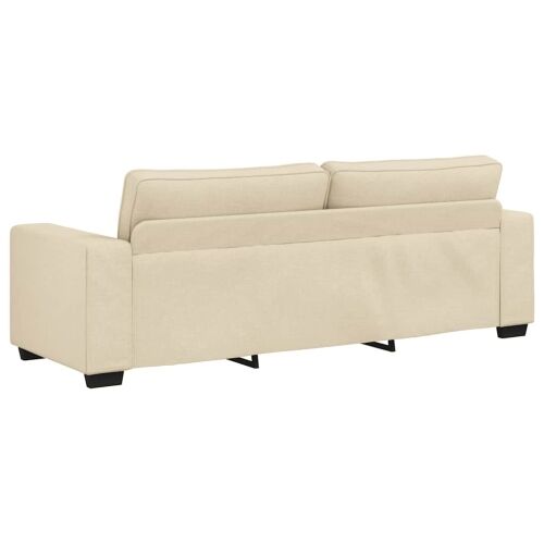3-dijelni set sofa s jastucima, krem tkanina Cijena