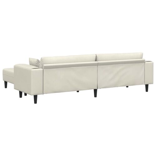 Sofa 3 kom. Krema Baršun - Krema s otomanom Cijena