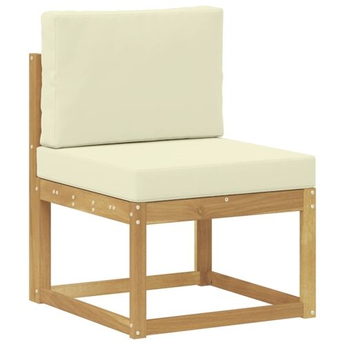Set vanjskih sofa 3 kom. - Bijela i krem Zakrivljeni Cijena