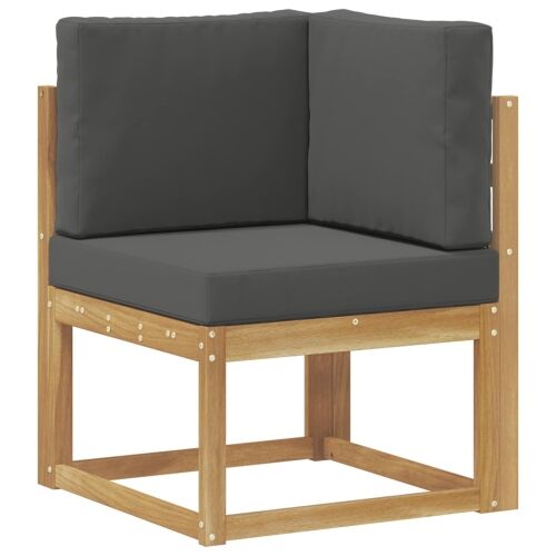 Set vanjskih sofa 6 kom. - bijela i antracit Nagnuto Cijena