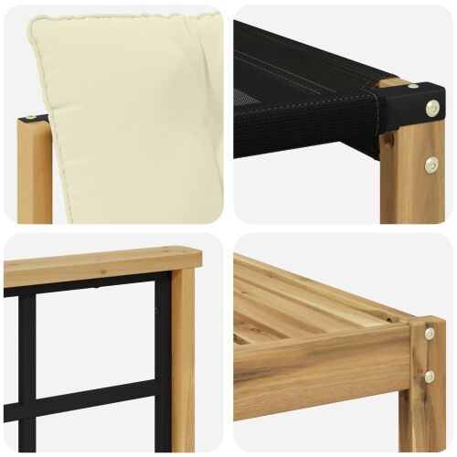 Set vanjskih sofa 8 kom. Bijela i krem - Bijela i krem Mreža Cijena